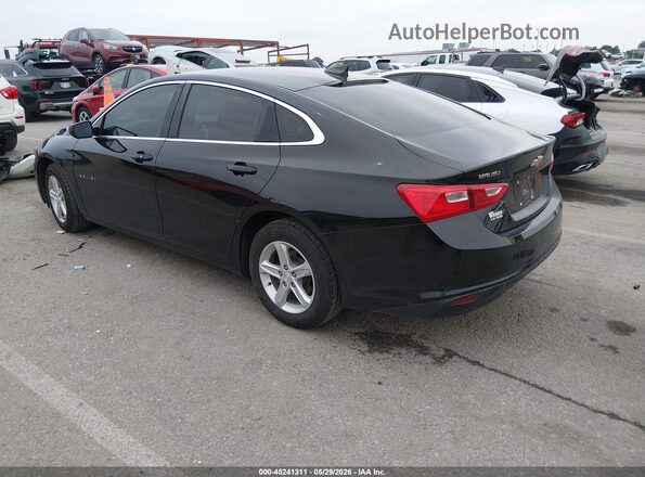 1G1ZB5ST7KF227796 2019 CHEVROLET MALIBU Black Trasero izquierdo