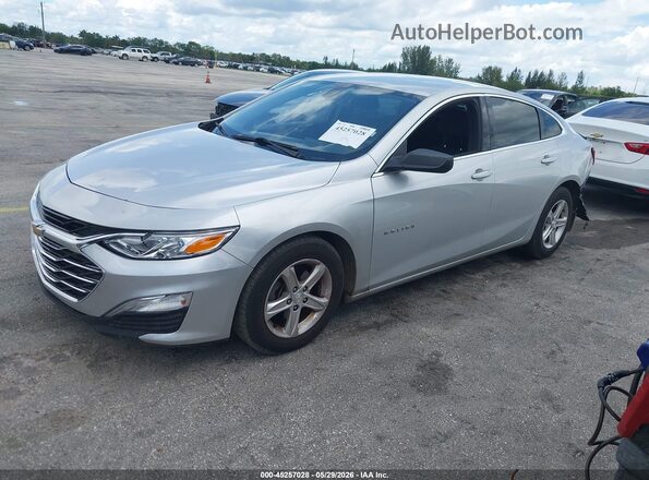 1G1ZB5ST7LF060566 2020 CHEVROLET MALIBU Серебряный Передняя левая четверть