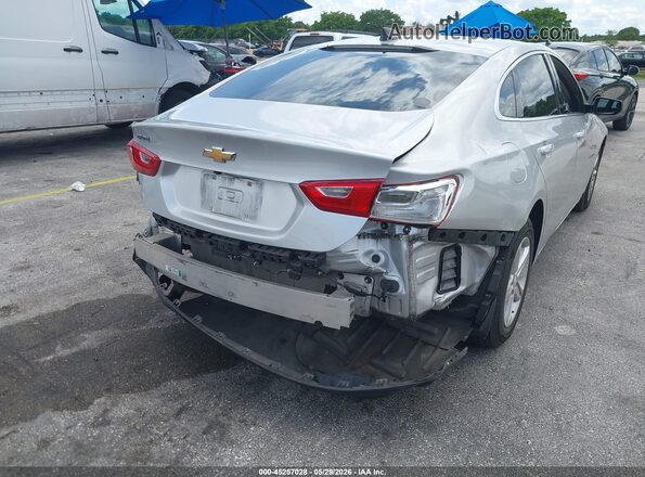 1G1ZB5ST7LF060566 2020 CHEVROLET MALIBU Серебряный Вид спереди