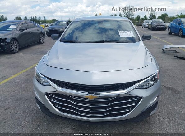 1G1ZB5ST7LF060566 2020 CHEVROLET MALIBU Серебряный Вид задней части салона