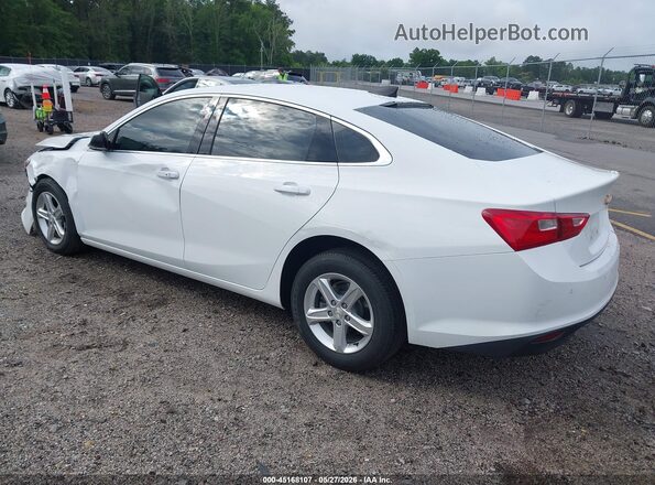 1G1ZB5ST7SF101034 2025 CHEVROLET MALIBU White Հետևի ձախ