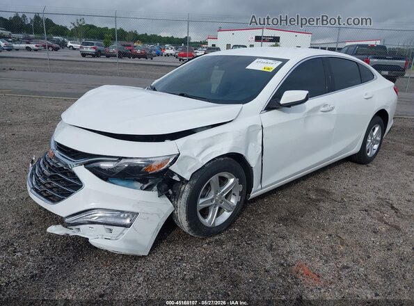 1G1ZB5ST7SF101034 2025 CHEVROLET MALIBU White Առջևի ձախ երեք քառորդ տեսարան