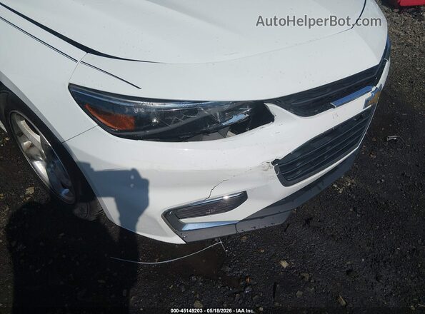 1G1ZB5ST8HF133483 2017 CHEVROLET MALIBU White Vista frontal