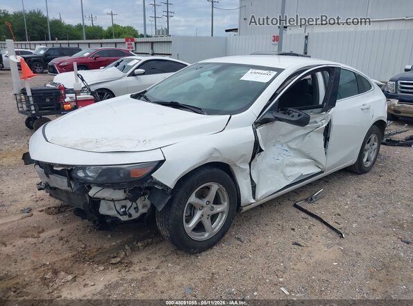 1G1ZB5ST8HF220932 2017 CHEVROLET MALIBU White Front left