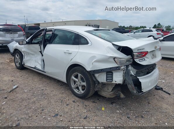 1G1ZB5ST8HF220932 2017 CHEVROLET MALIBU White Rear left