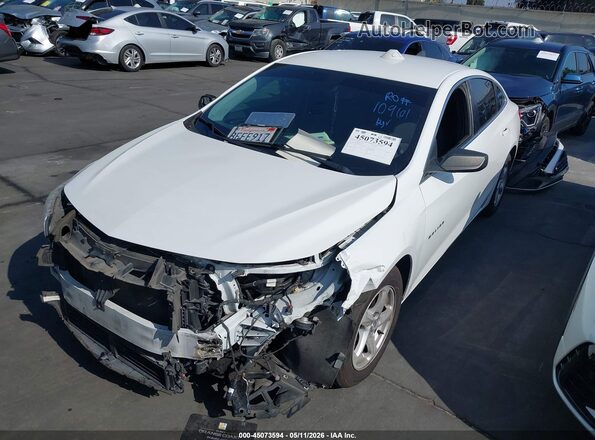 1G1ZB5ST8HF245149 2017 CHEVROLET MALIBU White 