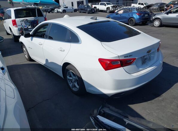 1G1ZB5ST8HF245149 2017 CHEVROLET MALIBU White 