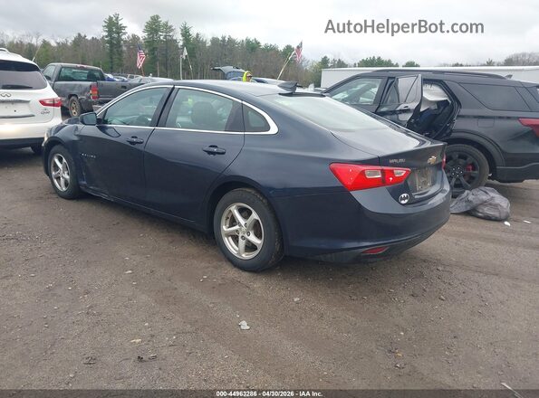 1G1ZB5ST8JF190479 2018 CHEVROLET MALIBU Синий Задняя левая четверть
