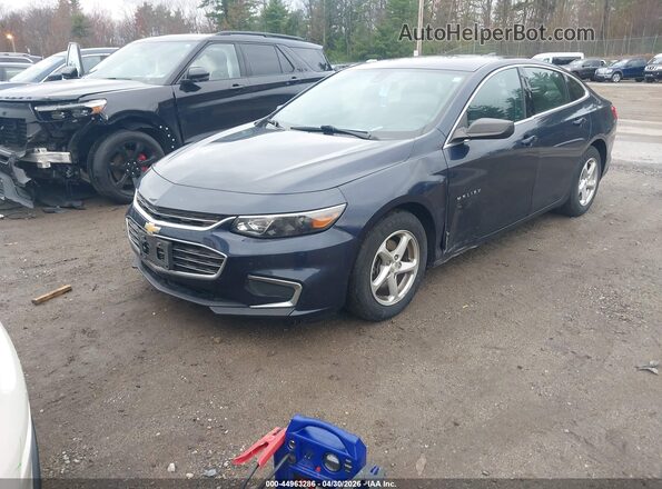 1G1ZB5ST8JF190479 2018 CHEVROLET MALIBU Синий Передняя левая четверть