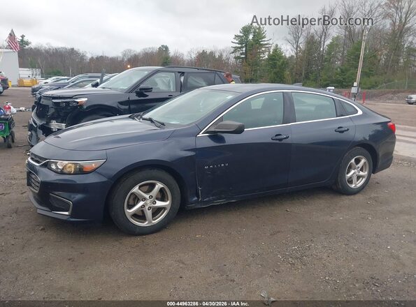 1G1ZB5ST8JF190479 2018 CHEVROLET MALIBU Синий Вид спереди