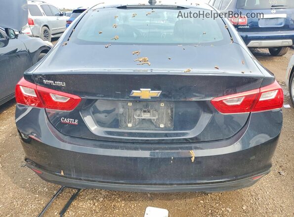 1G1ZB5ST8JF217986 2018 CHEVROLET MALIBU Black 