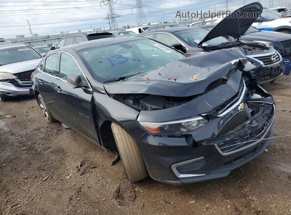 1G1ZB5ST8JF217986 2018 CHEVROLET MALIBU Black 