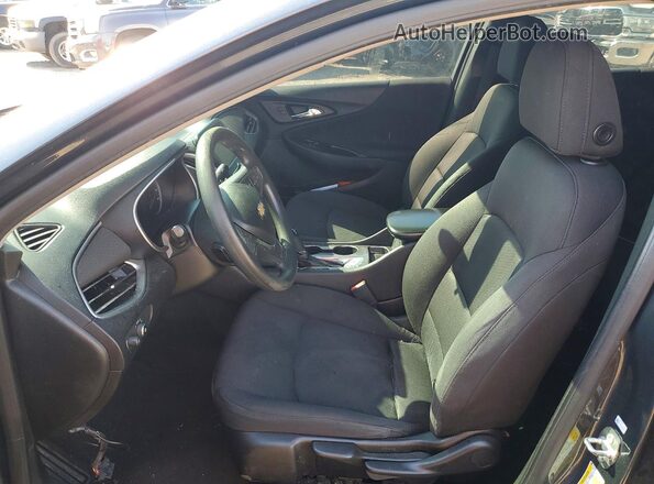 1G1ZB5ST8JF240801 2018 CHEVROLET MALIBU Charcoal წინა სალონის ხედი