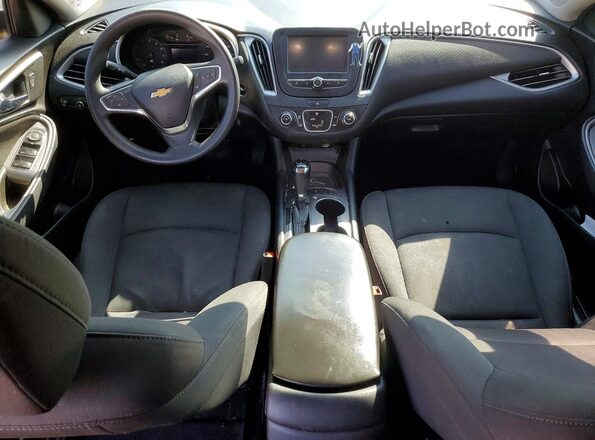 1G1ZB5ST8JF240801 2018 CHEVROLET MALIBU Charcoal წინა პანელის ხედი