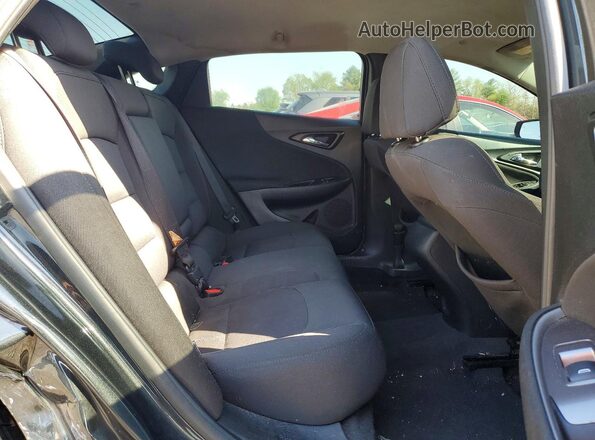 1G1ZB5ST8JF240801 2018 CHEVROLET MALIBU Charcoal უკანა სავარძლების ხედი
