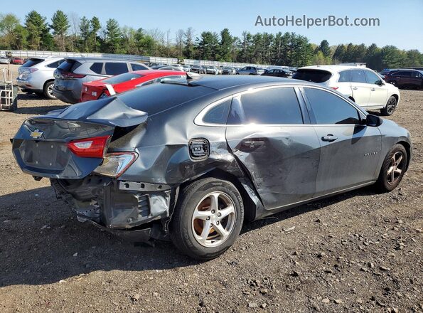 1G1ZB5ST8JF240801 2018 CHEVROLET MALIBU Charcoal უკანა მარჯვენა