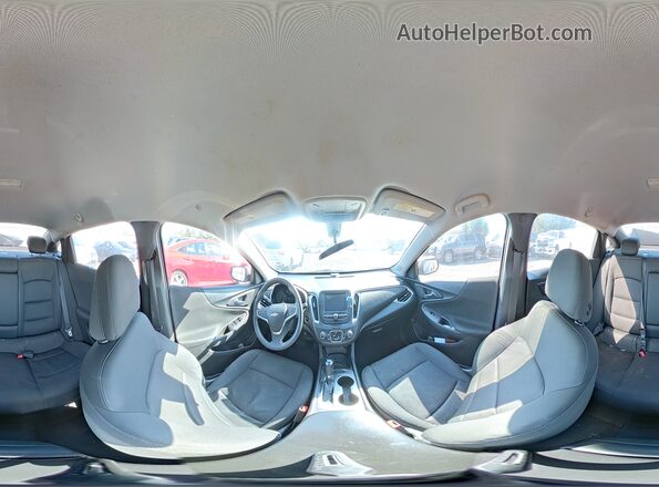 1G1ZB5ST8JF240801 2018 CHEVROLET MALIBU Charcoal VIN კოდის სტიკერის ხედი
