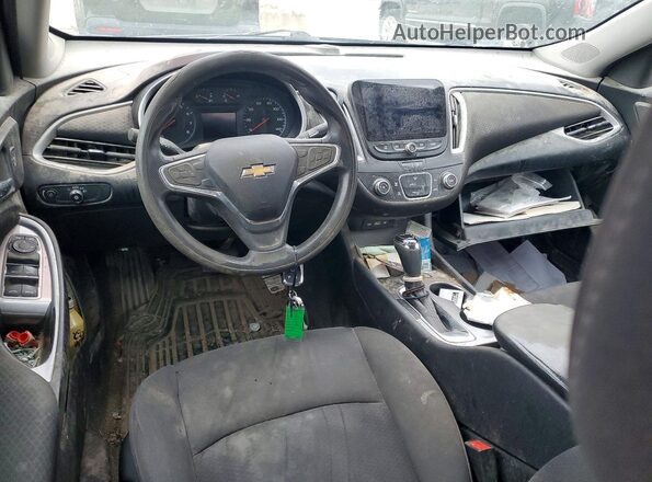 1G1ZB5ST8LF014387 2020 CHEVROLET MALIBU Black Առջևի վահանակի տեսք