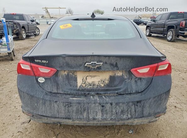 1G1ZB5ST8LF014387 2020 CHEVROLET MALIBU Black Հետևի տեսք