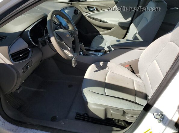 1G1ZB5ST8LF075397 2020 CHEVROLET MALIBU Белый Вид салона спереди