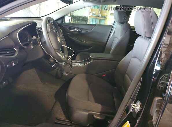 1G1ZB5ST8MF035242 2021 CHEVROLET MALIBU Черный Вид салона спереди