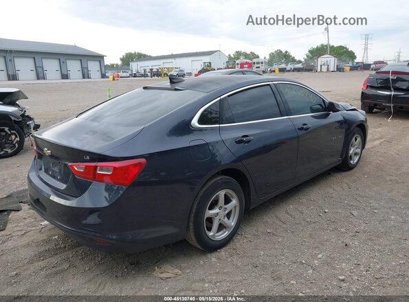 1G1ZB5ST9GF203846 2016 CHEVROLET MALIBU Dark Blue Trasero derecho