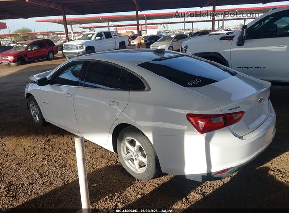 1G1ZB5ST9GF244607 2016 CHEVROLET MALIBU White Задня ліва чверть
