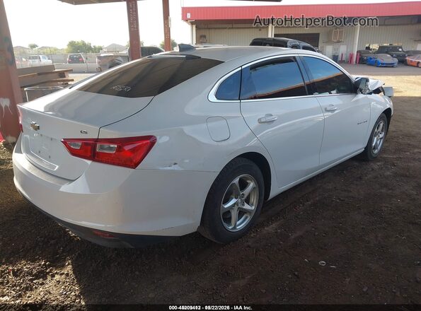 1G1ZB5ST9GF244607 2016 CHEVROLET MALIBU White Задня права чверть
