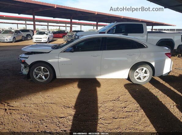 1G1ZB5ST9GF244607 2016 CHEVROLET MALIBU White Вид задньої частини салону