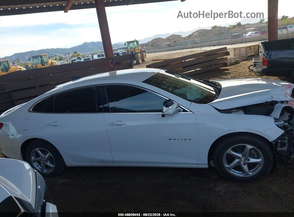 1G1ZB5ST9GF244607 2016 CHEVROLET MALIBU White Вид щитка приладів