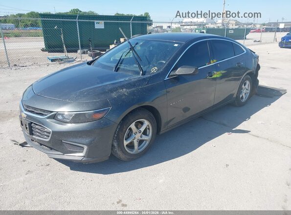 1G1ZB5ST9JF225210 2018 CHEVROLET MALIBU Gray Front left