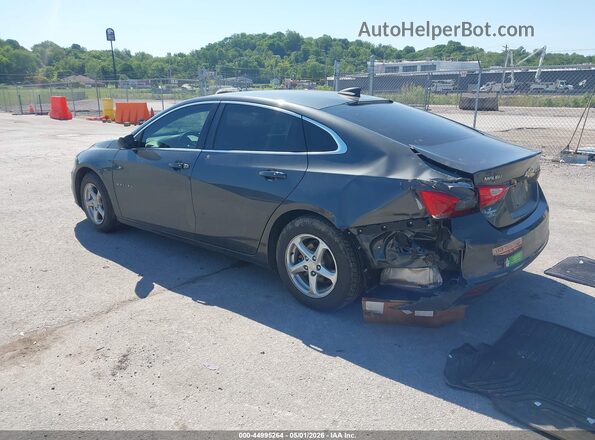 1G1ZB5ST9JF225210 2018 CHEVROLET MALIBU Gray Rear left