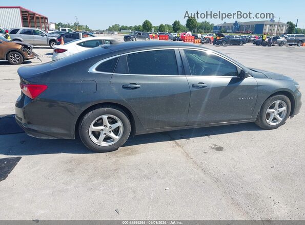 1G1ZB5ST9JF225210 2018 CHEVROLET MALIBU Gray Rear right