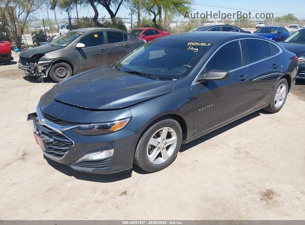 1G1ZB5ST9KF139588 2019 CHEVROLET MALIBU Серый Передняя левая четверть