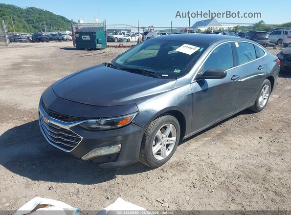 1G1ZB5ST9LF121495 2020 CHEVROLET MALIBU Gray Передня ліва чверть