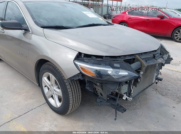 1G1ZB5ST9NF190822 2022 CHEVROLET MALIBU Gold Front view