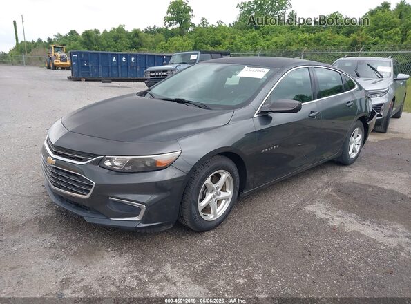 1G1ZB5STXHF158403 2017 CHEVROLET MALIBU Gray 