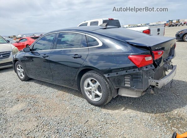 1G1ZB5STXJF209100 2018 CHEVROLET MALIBU Черный 