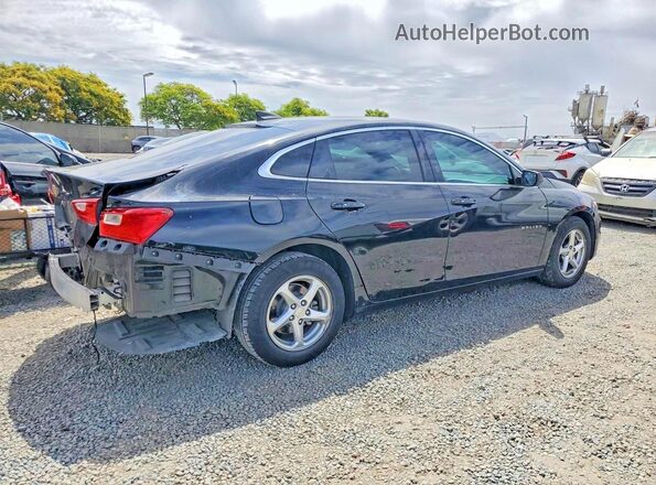 1G1ZB5STXJF209100 2018 CHEVROLET MALIBU Черный 