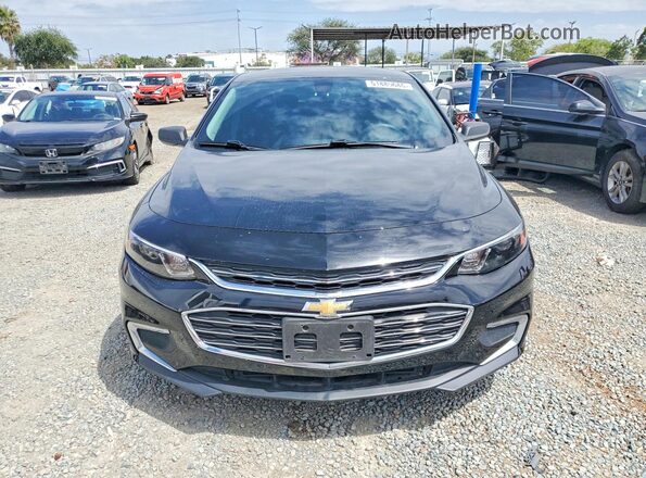 1G1ZB5STXJF209100 2018 CHEVROLET MALIBU Черный 