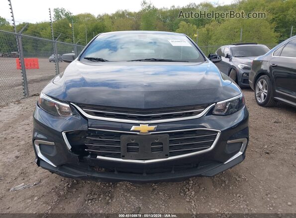 1G1ZB5STXJF235860 2018 CHEVROLET MALIBU Dark Blue ხელსაწყოთა პანელის ხედი