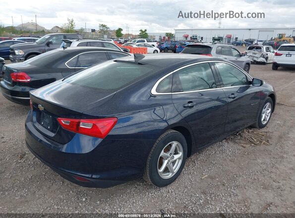 1G1ZB5STXJF235860 2018 CHEVROLET MALIBU Dark Blue უკანა მარჯვენა