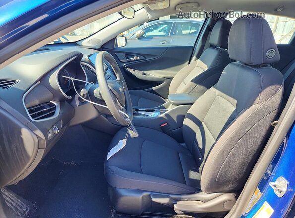 1G1ZB5STXKF203086 2019 CHEVROLET MALIBU Синий Вид салона спереди