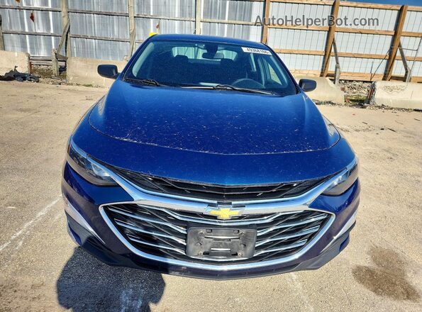1G1ZB5STXKF203086 2019 CHEVROLET MALIBU Синий Вид спереди