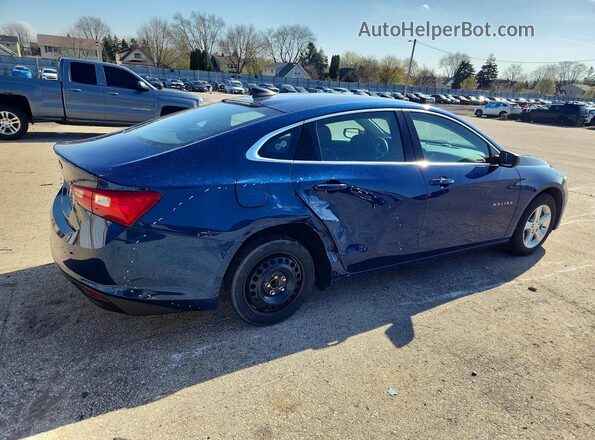 1G1ZB5STXKF203086 2019 CHEVROLET MALIBU Синий Задняя правая четверть