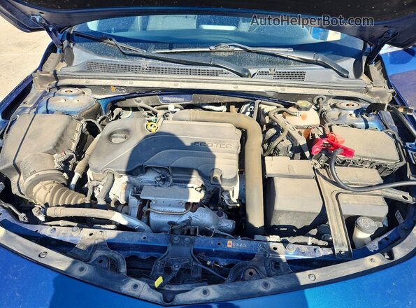 1G1ZB5STXKF203086 2019 CHEVROLET MALIBU Синий Вид задней части салона