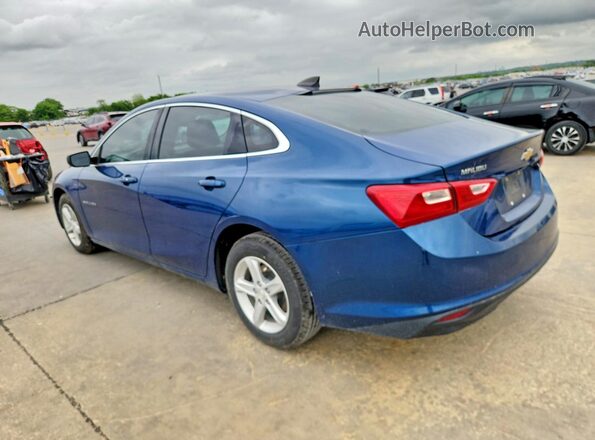 1G1ZB5STXKF214847 2019 CHEVROLET MALIBU Blue Задня ліва чверть