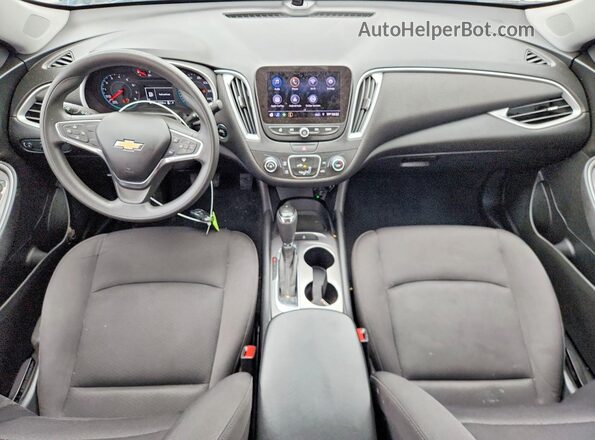 1G1ZB5STXKF214847 2019 CHEVROLET MALIBU Blue Вид панелі приладів