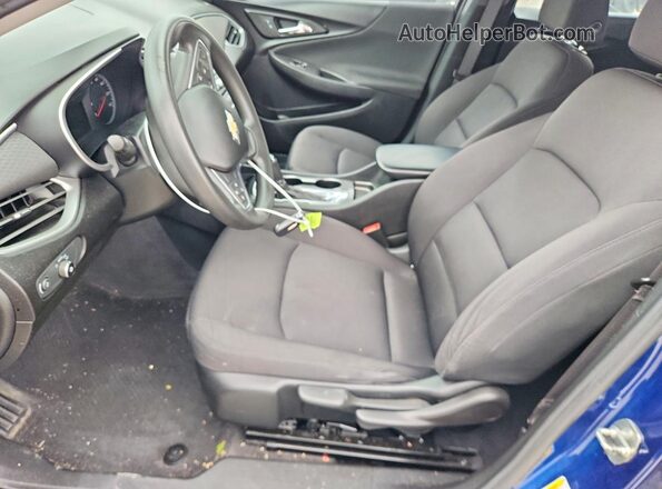 1G1ZB5STXKF214847 2019 CHEVROLET MALIBU Blue Вид салону спереду