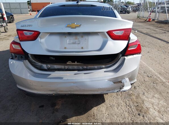 1G1ZB5STXMF053838 2021 CHEVROLET MALIBU Silver Դիմացի տեսք